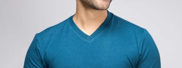 V - NECK T SHIRTS CUSTOM PRINTING WITH SNAPYKART - PAGOOL