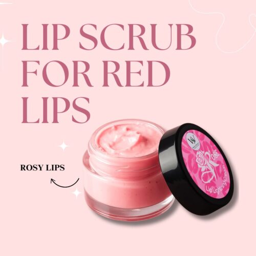 Lip Scrub for Naturally Red & Soft Lips
