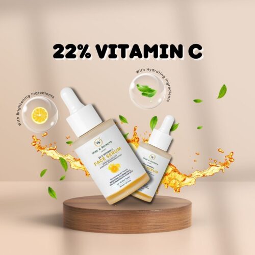 Wise & Secrets 22% Vitamin C Face Serum