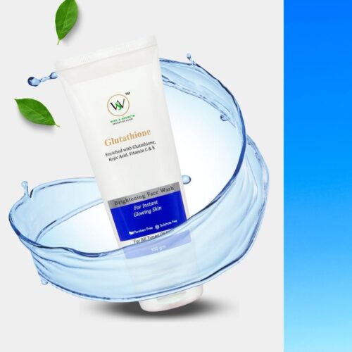 Wise & Secrets – Glutathione Brightening Face Wash (100g)